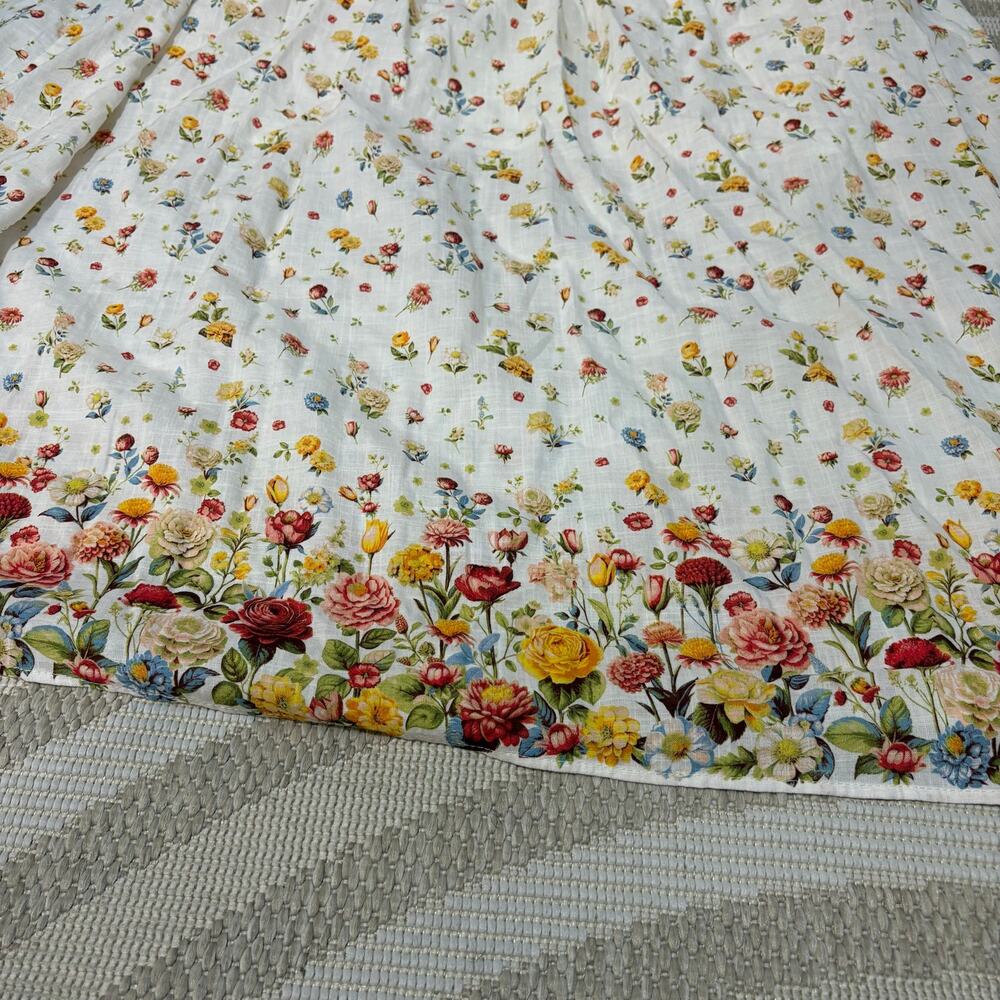 Max Studio Boho Floral AOP XL Maxi Skirt NWT with Lining - Picture 7 of 8